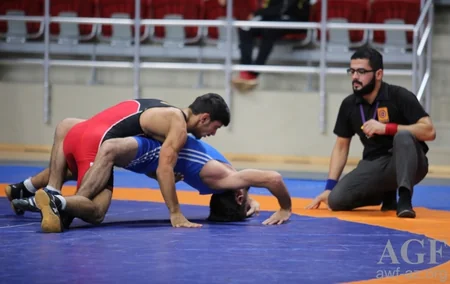 Güləş üzrə Azərbaycan çempionatının açılış mərasimi keçirilib