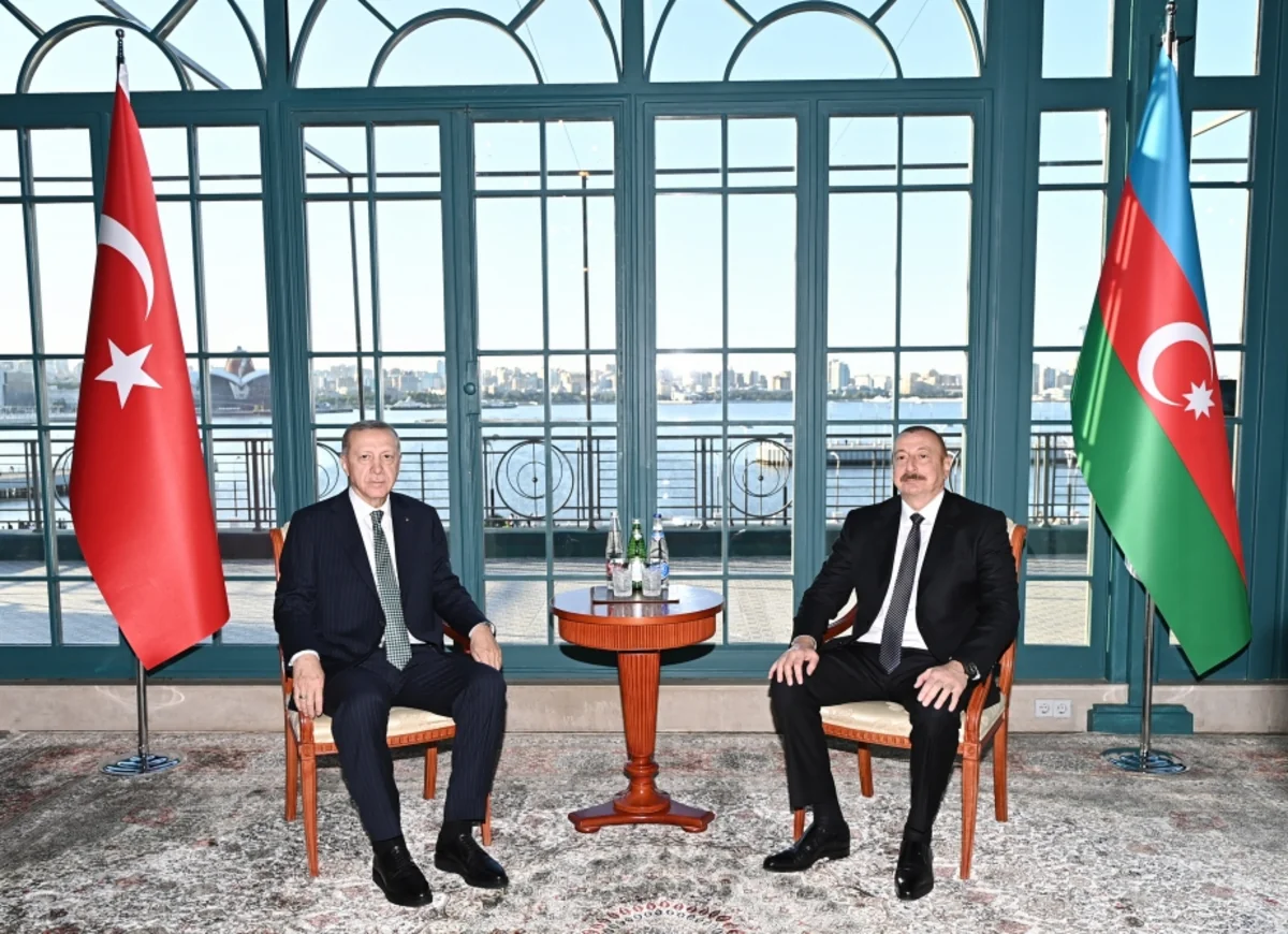 Azerbaijani, Turkish presidents meet in Baku