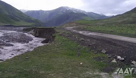 Quba-Xınalıq yolu boyunca hərəkət bərpa olunub