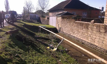 Lənkəranda ağır yol qəzası baş verib, bir nəfər xəsarət alıb - FOTO