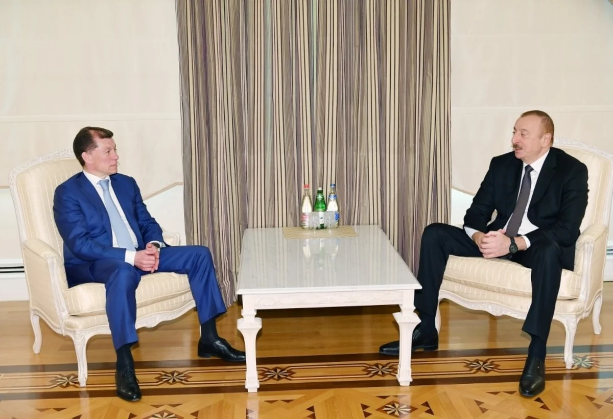 President Ilham Aliyev received Russian minister of labour and social protection