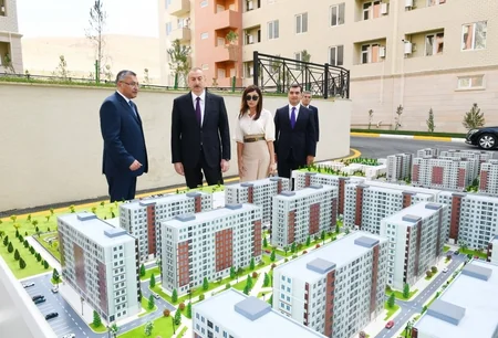 President Ilham Aliyev inaugurated Gobu Park-2 residential complex for IDPs in Garadagh district