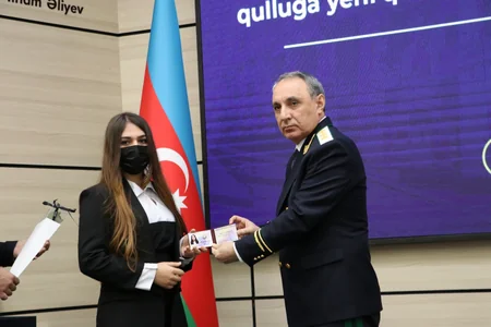 Baş Prokurorluqda gənc hüquqşünasların andiçmə mərasimi keçirilib