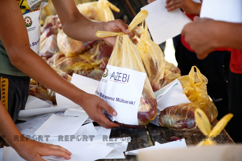 Gürcüstanda Qurban bayramı qeyd olunub, mindən çox ailəyə sovqat paylanılıb