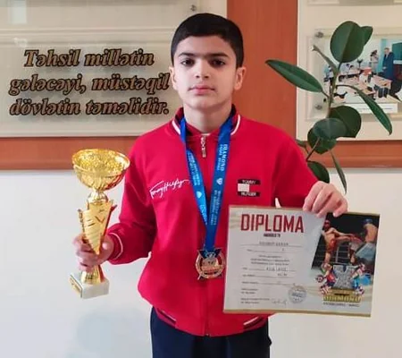 Bakı məktəbliləri erməni idmançılara qalib gələrək qızıl medal qazanıblar