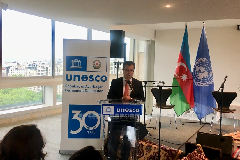 Parisdə Azərbaycanın Müstəqillik Günü və UNESCO-ya üzvlük qeyd edilib