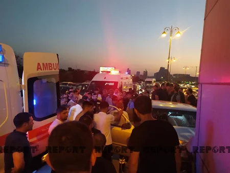 Bakıda yol qəzası olub, yeniyetmə xəsarət alıb