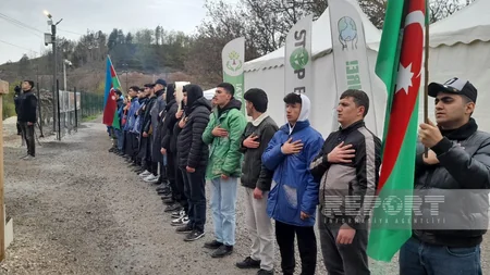 Xankəndi-Laçın yolu: Ekofəalların aksiyası 135 gündür yüksək fəallıqla davam edir
