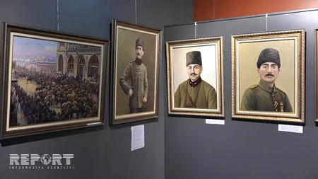 İstanbulda Azərbaycan Xalq Cümhuriyyətinin 100 illiyinə həsr olunmuş sərgi keçirilir