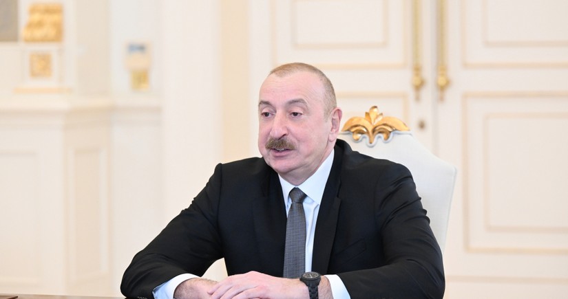 İlham Əliyev: Azərbaycanda millətlərarası sülh və qarşılıqlı dəstək hökm sürür