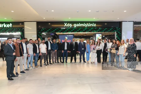 Rahat Gourmet Marketin 100-cü filialı Crescent MALLda fəaliyyətə başlayıb