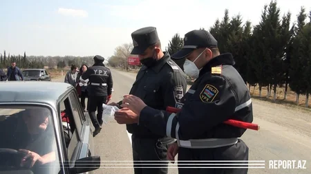 Azərbaycanın qərb bölgəsində xüsusi karantin rejiminə tam nəzarət edilir - VİDEO
