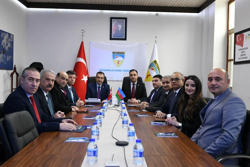 Hava şəraiti ilə bağlı erkən xəbərdarlıq sisteminin yaradılması üzrə Türkiyə təcrübəsi öyrənilib