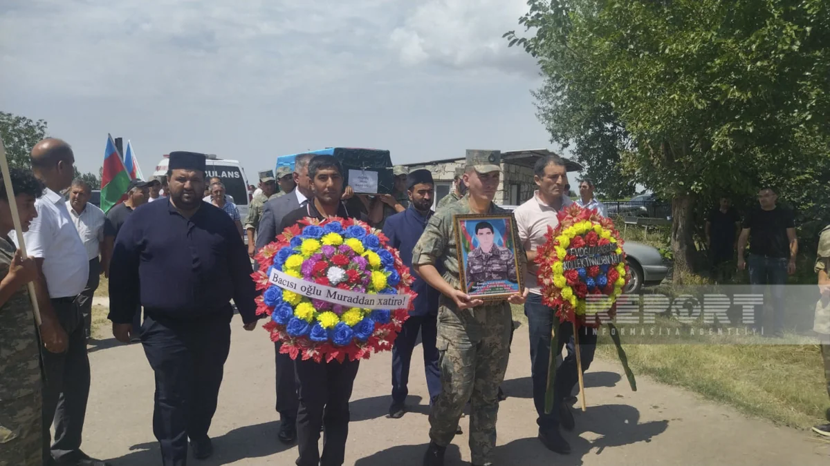 Ağdamda Birinci Qarabağ müharibəsinin şəhidi Zahid Nağıyev dəfn edilib - YENİLƏNİB
