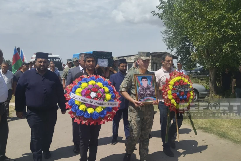 Ağdamda Birinci Qarabağ müharibəsinin şəhidi Zahid Nağıyev dəfn edilib - YENİLƏNİB