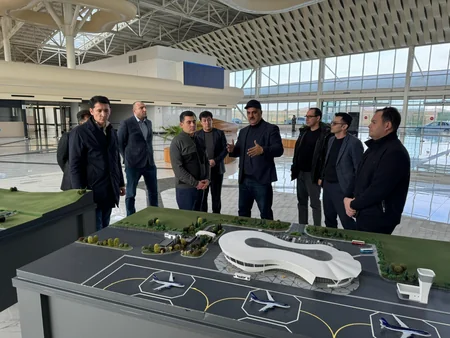 Özbəkistan parlamentinin nümayəndə heyəti Füzuli şəhərinə səfər edib