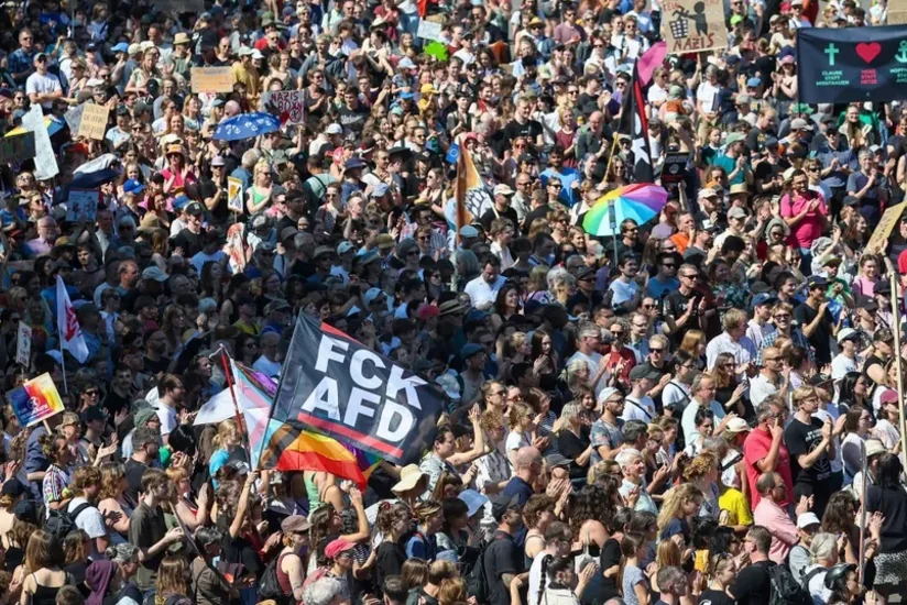 В Германии прошли демонстрации против правого экстремизма