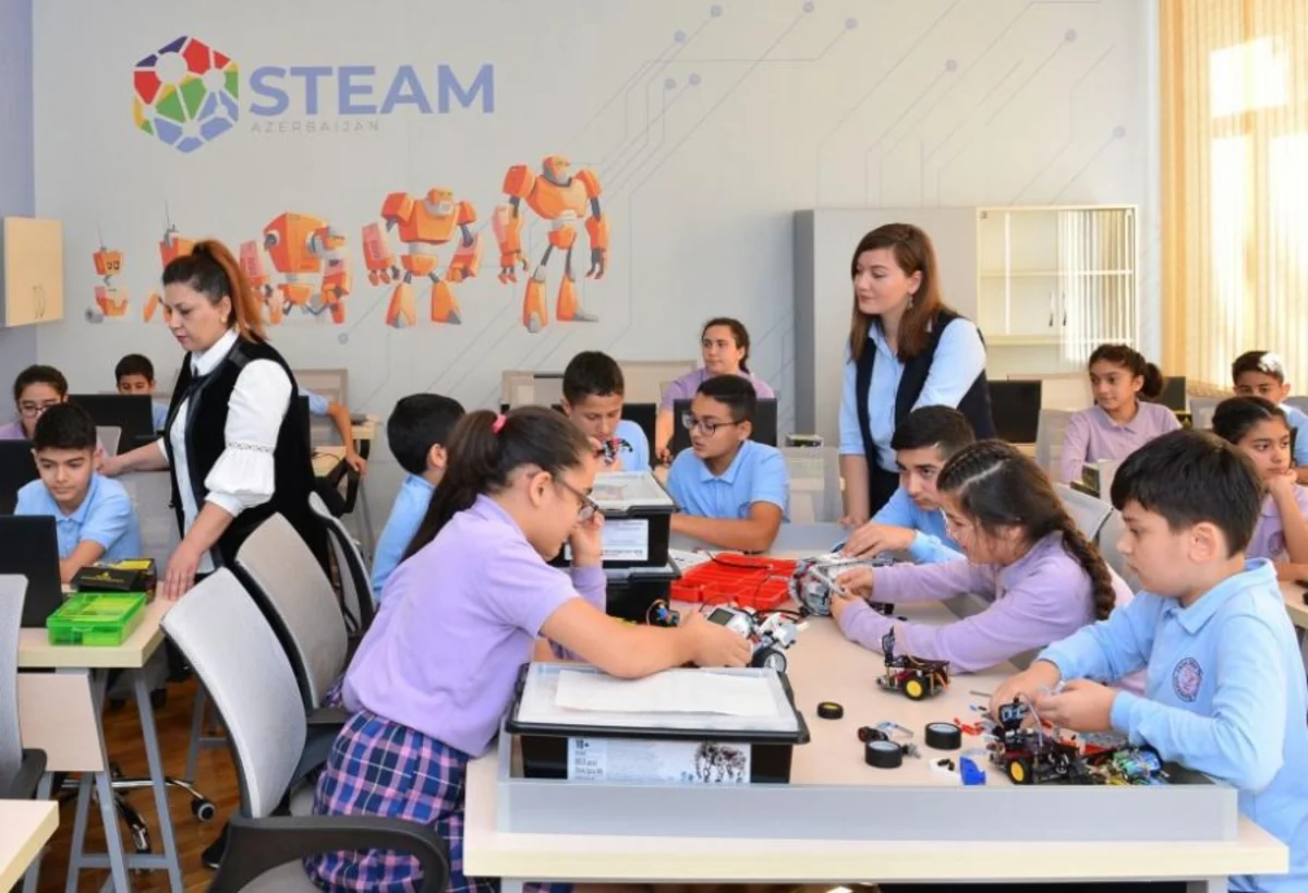 Azərbaycanda 280 min şagirdin STEAM əsaslı tədrisə cəlb olunması planlaşdırılır