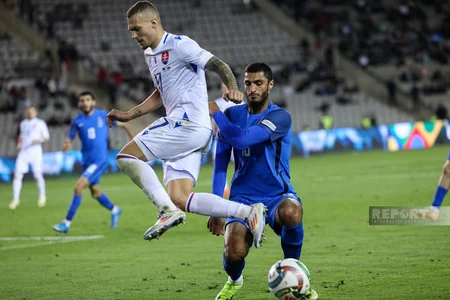 Лига наций: Сборная Азербайджана уступила Словакии