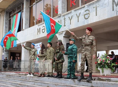 Qazax, Daşkəsən və Naftalanda Zəfər Gününə həsr edilmiş tədbirlər təşkil olunub