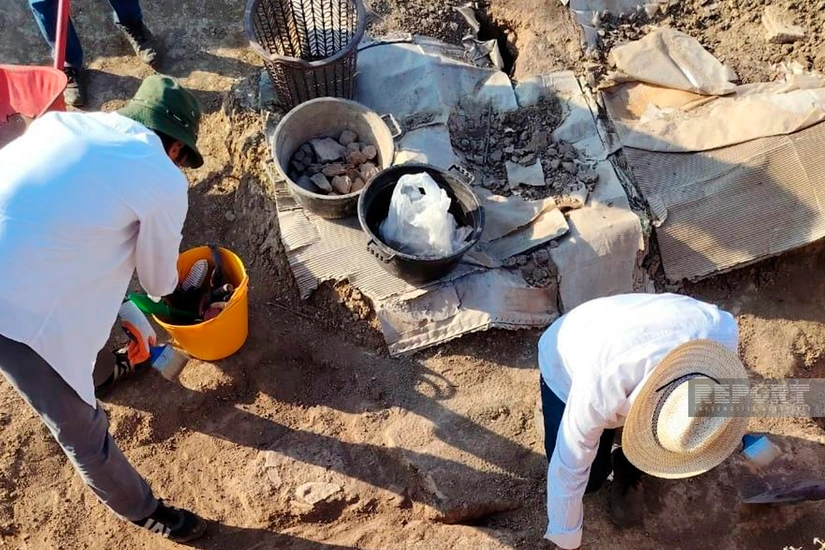 Paşatəpə tarixi abidəsində arxeoloji tədqiqat işləri aparılır