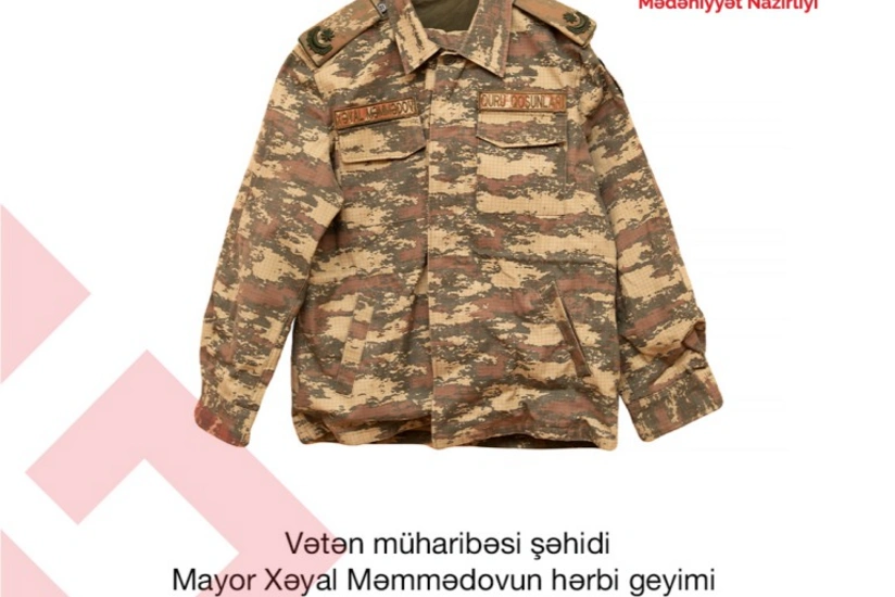 Vətən müharibəsi memorial kompleksi və Zəfər muzeyi fondunun ilk eksponatları təqdim olunub