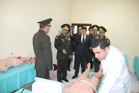 Hərbi Tibb Fakültəsinin yeni tədris binası istifadəyə verilib