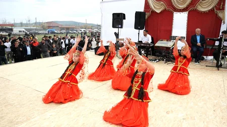 Gürcüstanda Novruz bayramına həsr olunan el şənliyi və idman yarışları keçirilib