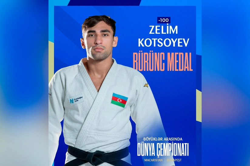 Dünya çempionatı: Azərbaycanın olimpiya çempionu bürünc medal qazanıb