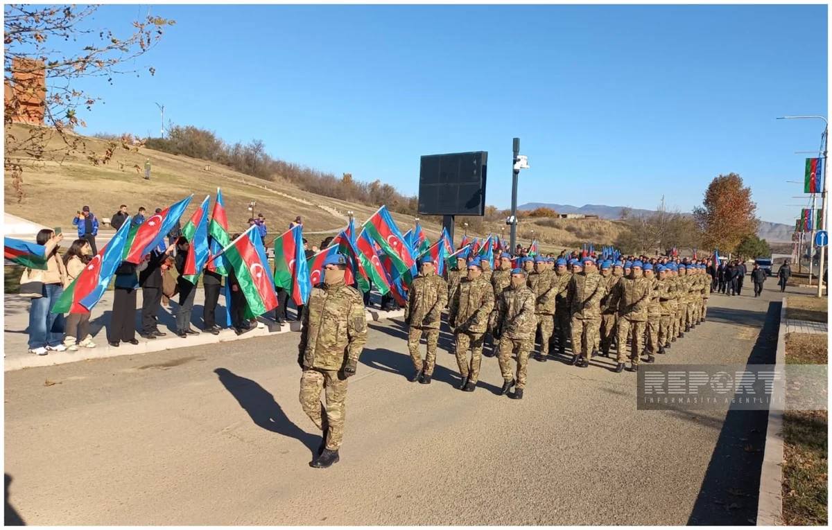 Xankəndidə Zəfər Günü qeyd edilib