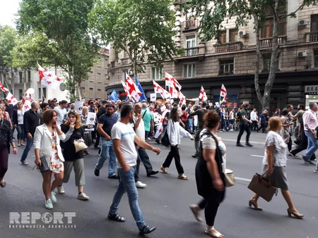В Тбилиси завершилась акция протеста - ФОТО - ОБНОВЛЕНО - 3