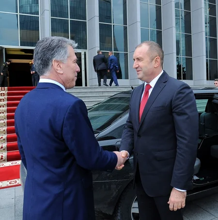Bolqarıstan prezidenti Milli Məclisdə olub