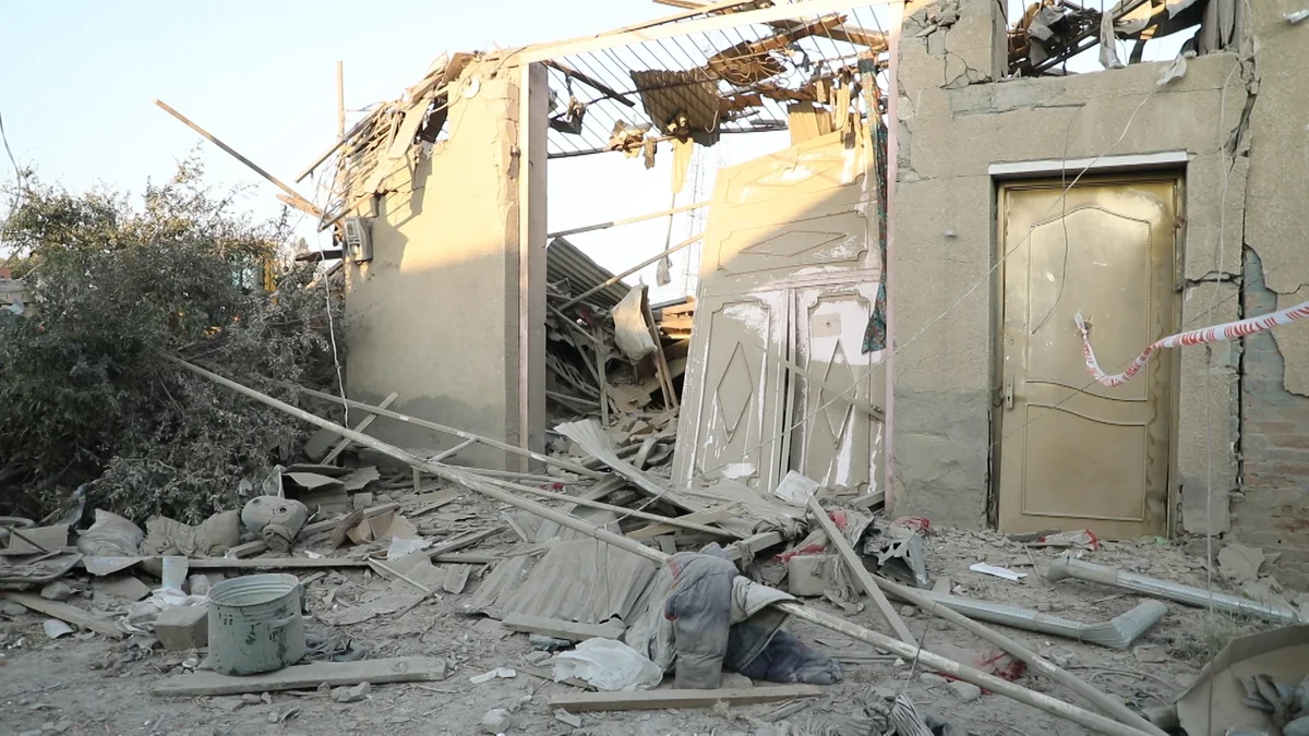 Goranboyun Tapqaraqoyunlu kəndində qaz təchizatının bərpasına başlanılır