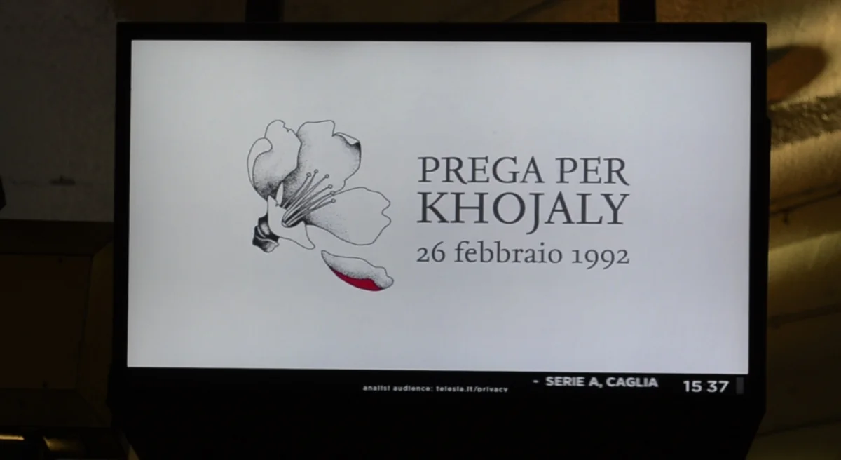 Video on Khojaly genocide shown in metro stations of Rome and Milan
