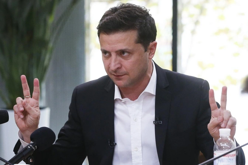 Zelenskyy thanks US for military aid package