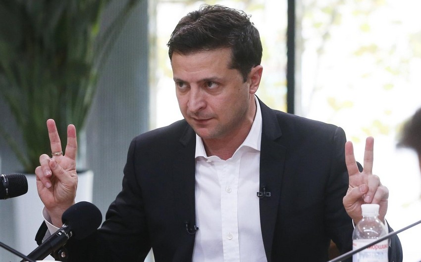 Zelenski Baydenə hərbi yardıma görə təşəkkür edib