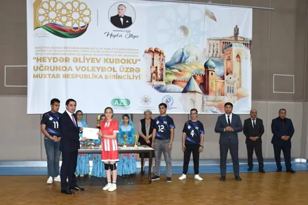 Qız voleybolçuların muxtar respublika birinciliyində qalib məlum olub