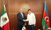 Elchin Amirbayov discusses international cooperation with Chairman of Mexico Senate