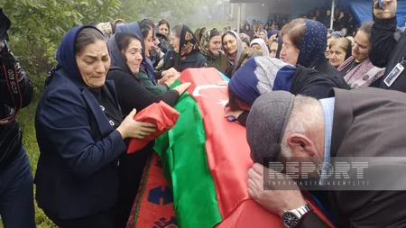 В Исмаиллы похоронен шехид Первой Карабахской войны