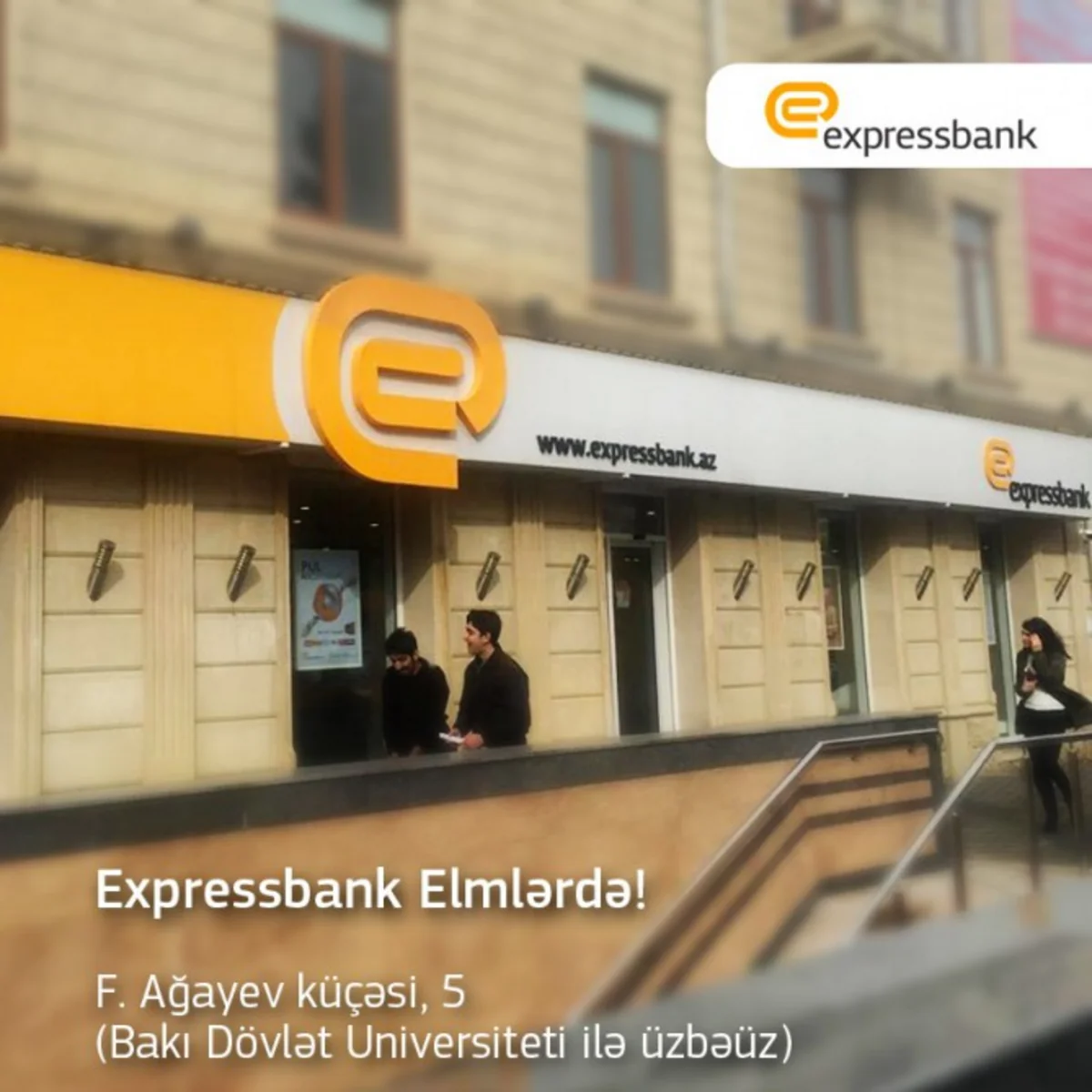 ​Expressbank yeni filialını açıb