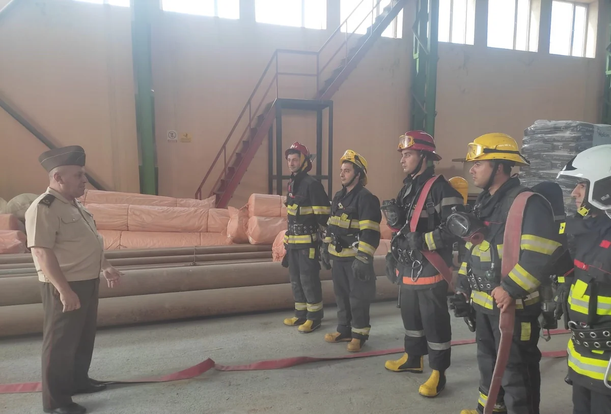 FHN “Bakı Metropoliteni”ndə təlim-məşq keçirib