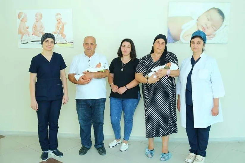 Vətən müharibəsi şəhidinin əkiz bacı-qardaşı dünyaya gəlib