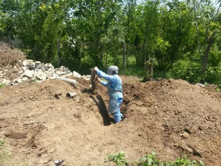 ANAMA: Qrad raketinin mühərrik hissəsi və OF-56 top mərmisi aşkarlanıb