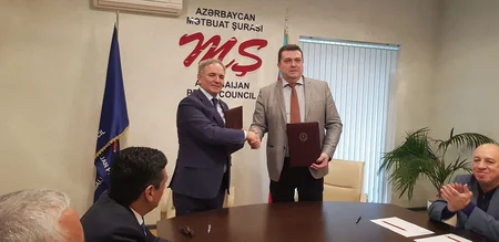 Mətbuat Şurası ilə Rusiya Jurnalistlər İttifaqı arasında əməkdaşlıq haqqında Memorandum imzalanıb