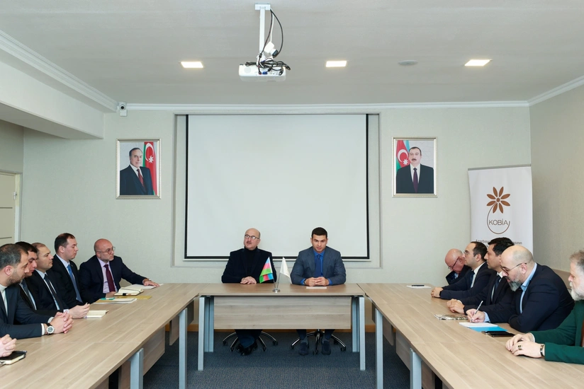 KOBİA Gəncədə sahibkarlarla görüş keçirib
