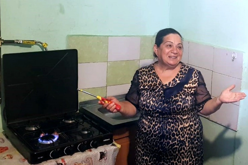 Şamaxının iki kəndinə qaz verilib