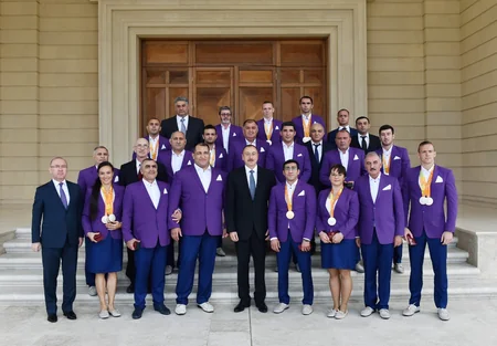 Prezident İlham Əliyev XV Yay Paralimpiya Oyunlarında iştirak etmiş idmançılarla görüşüb - YENİLƏNİB