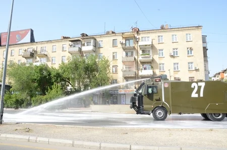 Bakıda 400-dən artıq küçə və prospekt dezinfeksiya edildi