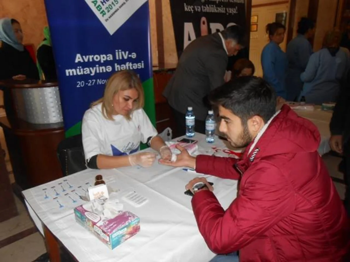 Azərbaycanda İİV-lə bağlı keçirilən Avropa Həftəliyinin yekun nəticələri açıqlanıb