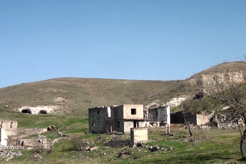 Qubadlının Həmzəli kəndindən görüntülər